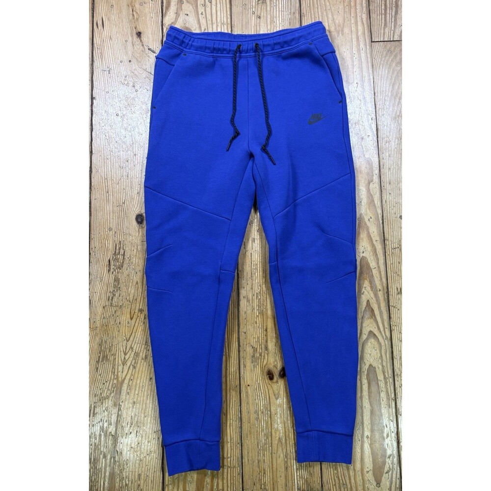 Nike Tech Fleece Joggers Mens Large Tapered Pants HV0959 Blue